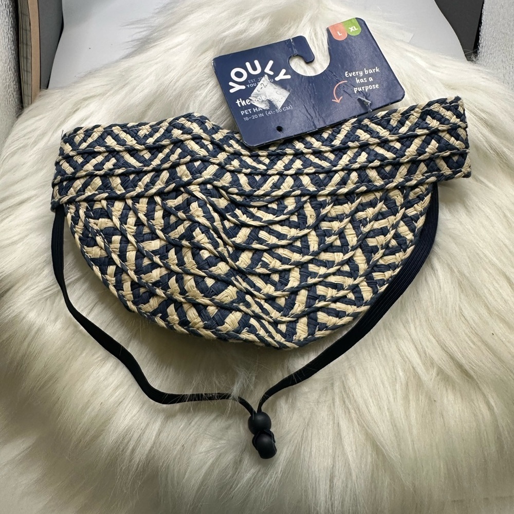 🩷5/$10 YOUly Woven Pet Hat